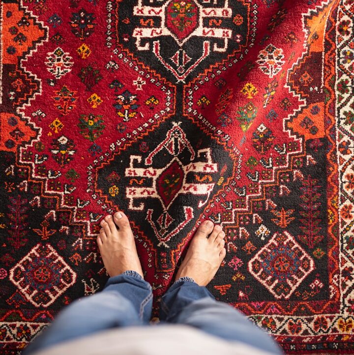Photo rug